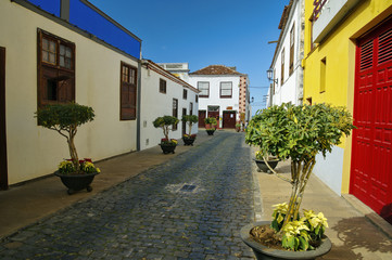 Garachico town on nothern part of Tenerife island, canary islands, spain