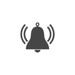 Bell icon on white background