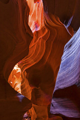 Beautiful Antelope Canyon, in Page, Arizona