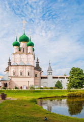 Fototapeta na wymiar Church of St. John the Evangelist in Kremlin in Rostov Veliky