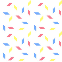 Seamless abstract geometric vector pattern