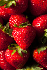 Raw Red Organic Strawberries