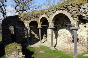 Naklejka premium Ruine Burg Are