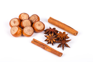 hazelnuts photo illustration