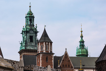 Wawel Kathedrale Krakau Polen - obrazy, fototapety, plakaty