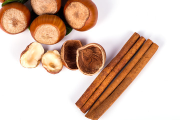 hazelnuts photo illustration