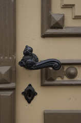 Haustürgriff mit Kopf
