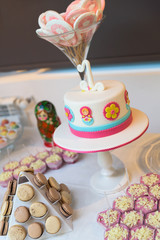 Marzipan cake and other cookies