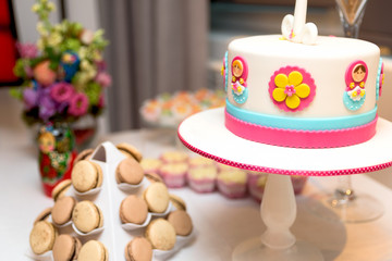 Marzipan cake and other cookies