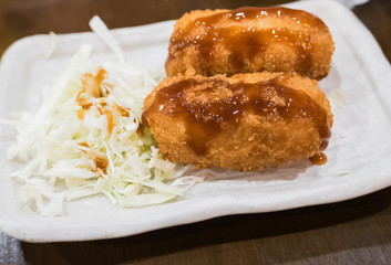 Japanese cream croquette
