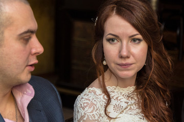 Portrait of a young couple