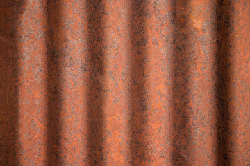Zinc rust texture or background