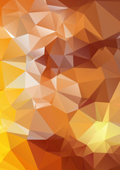abstract background consisting of brown triangles