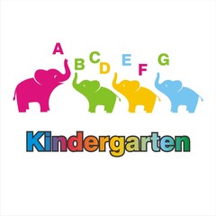Kindergarten Elephants Logo