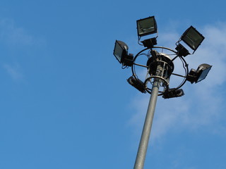 Garden Lamp on The Sky