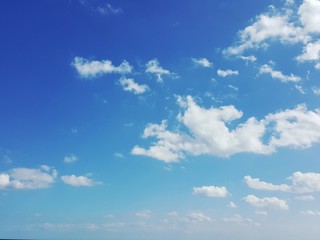 Naklejka premium Wolken am Himmel