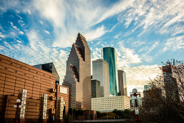 A view of Houston