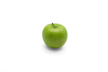 Green apple isolated on white background