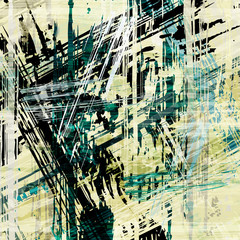 Obraz premium beautiful color abstract pattern vector illustration of graffiti
