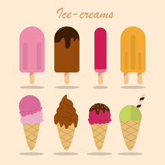 Ice Cream vector collection