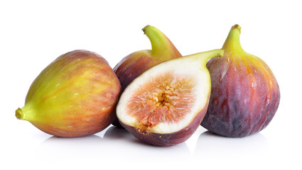 figs on white background