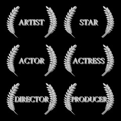 Film Stars Laurels 3D 5