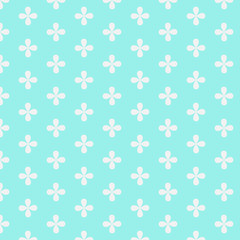 Abstract pattern with white flowers