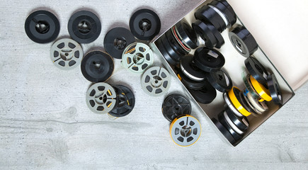 Fototapeta premium Old 8 mm and Super8