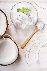 coconut ice cream