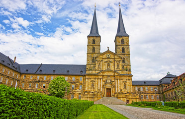 Fototapeta na wymiar Saint Michael Church in Bamberg in Germany
