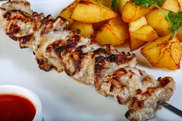 Chicken skewer