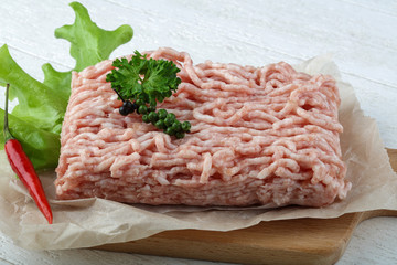 Raw minced meat