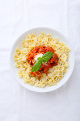 pasta with tomato sauce