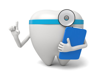 The tooth is a dentist