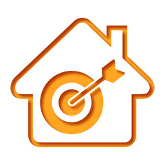 Logo maison et localisation.