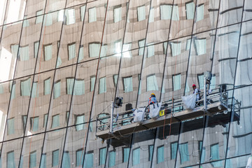 Fototapeta premium New building construction