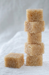Brown sugar cubes