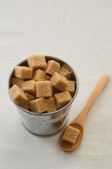 Brown sugar cubes