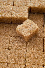 Brown sugar cubes
