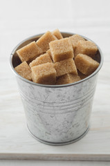 Brown sugar cubes