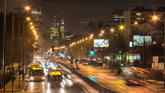 
00:02 | 00:16
1&times;

Traffic Time Lapse. European capitol night traffic. Cars and traffic lights moving very fast.