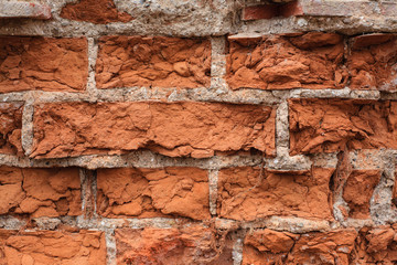 Background of old  brick wall texture