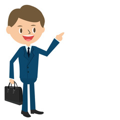 ビジネスマンがやってみた～指をさしてみた4～