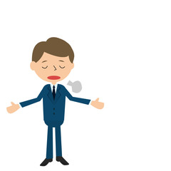 ビジネスマンがやってみた～ため息をついてみた4～