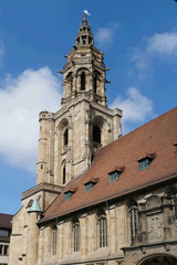 Fototapeta na wymiar Church of Saint Kilian in Heilbronn, Germany