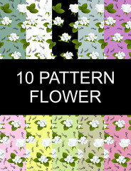 Pattern Flower © mizia&nitka