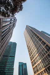 modern office skyscraper -Shanghai,China