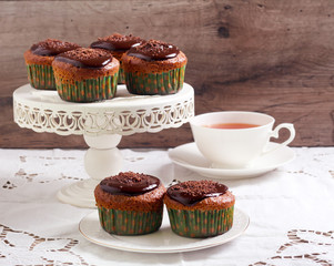 Lighter chocolate cupcakes
