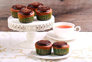 Lighter chocolate cupcakes