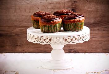 Lighter chocolate cupcakes